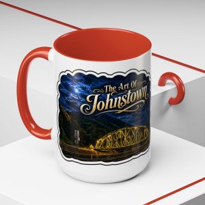 Conemaugh Gap Railroad Bridge - Johnstown PA - Accent Coffee Mug (11, 15oz)