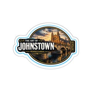 The Art Of Johnstown - Stone Bridge Nostalgia - Die-Cut Sticker