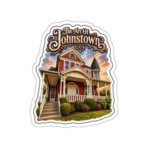 Exquisite Porch - The Art Of Johnstown - Die-Cut Sticker