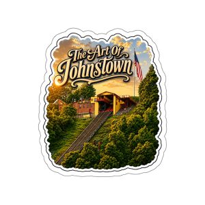 Incline Plane - The Art Of Johnstown - Die-Cut Sticker