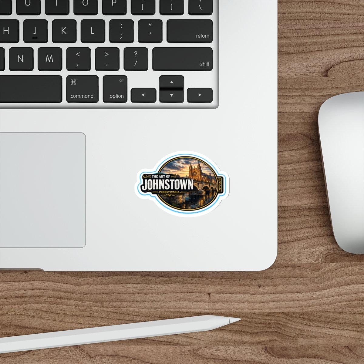 Smoke Stacks - The Art Of Johnstown - Die-Cut Sticker - Image 5