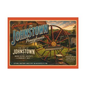 Healing Garden Art Park – The Art Of Johnstown, Pennsylvania ~ Post Card 5×7 - 10 Pack Bundle (envelopes included)