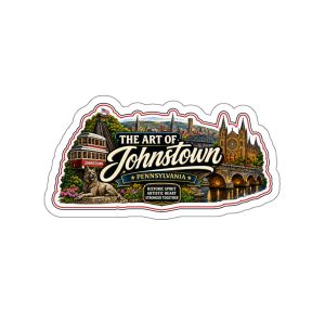 Historic Spirit - The Art Of Johnstown - Die-Cut Sticker